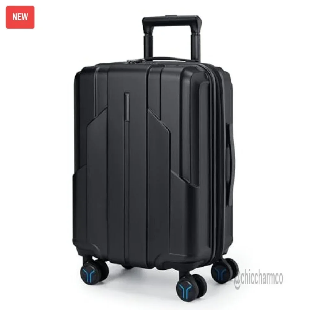 20-Inch Polycarbonate Carry-On Luggage with TSA Lock & Spinner Wheels